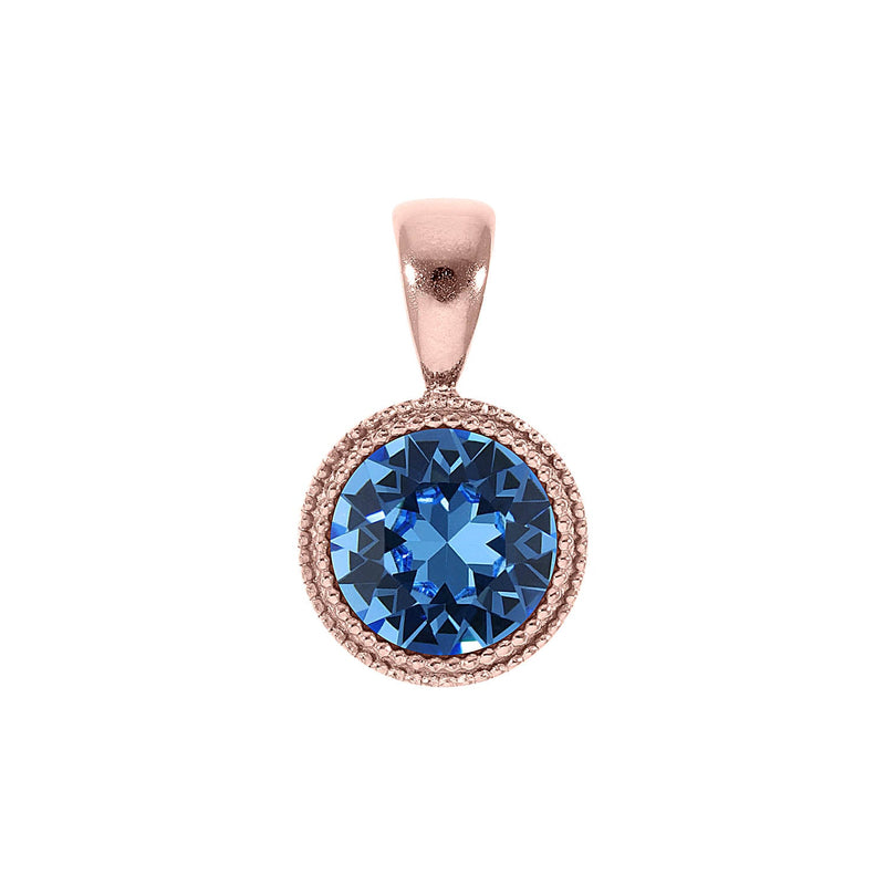 Fabero Pendant 0.43" - Rose Gold