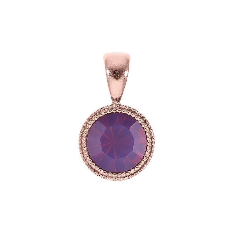 Fabero Pendant 0.43" - Rose Gold