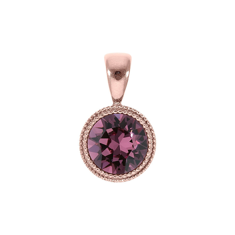 Fabero Pendant 0.43" - Rose Gold