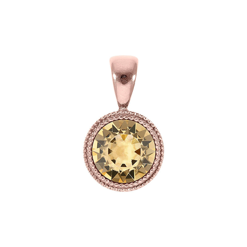 Fabero Pendant 0.43" - Rose Gold