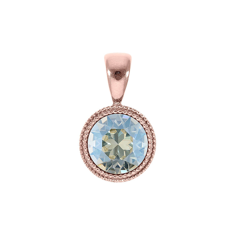 Fabero Pendant 0.43" - Rose Gold