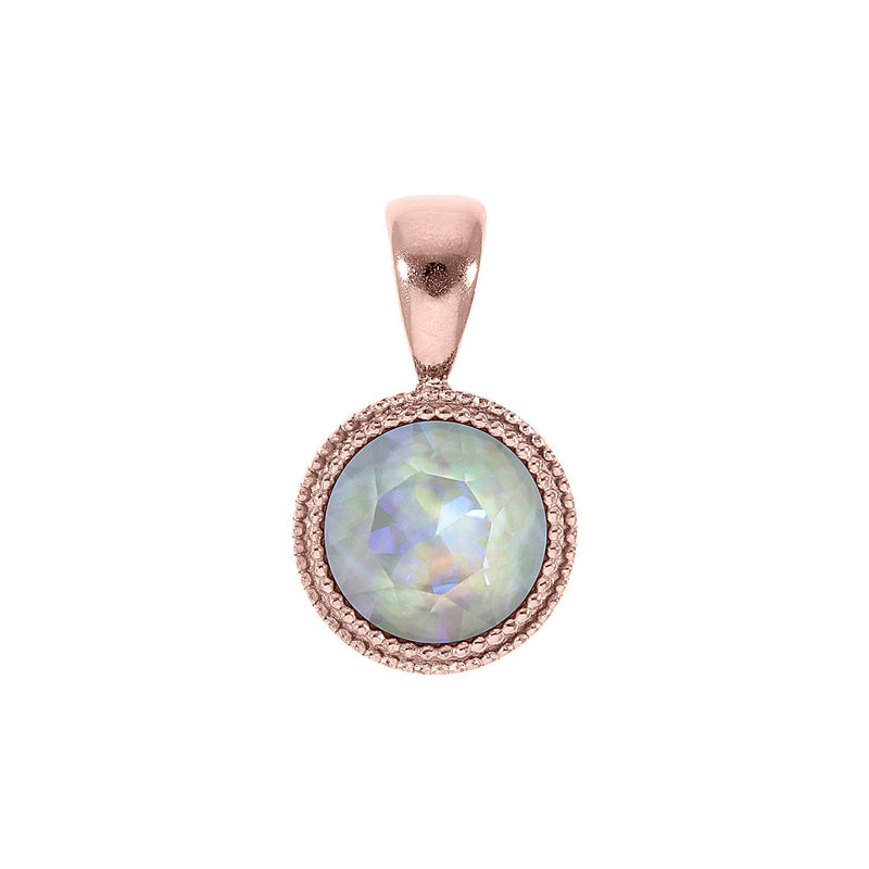 Fabero Pendant 0.43" - Rose Gold