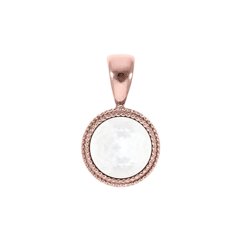 Fabero Pendant 0.43" - Rose Gold