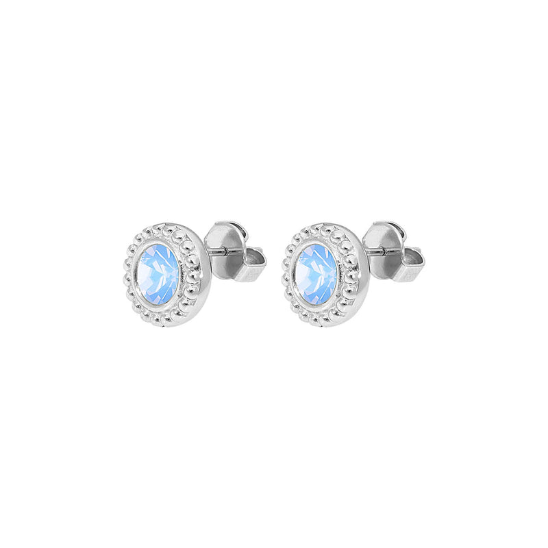 Ghiare Stud Earring 0.43" - Silver