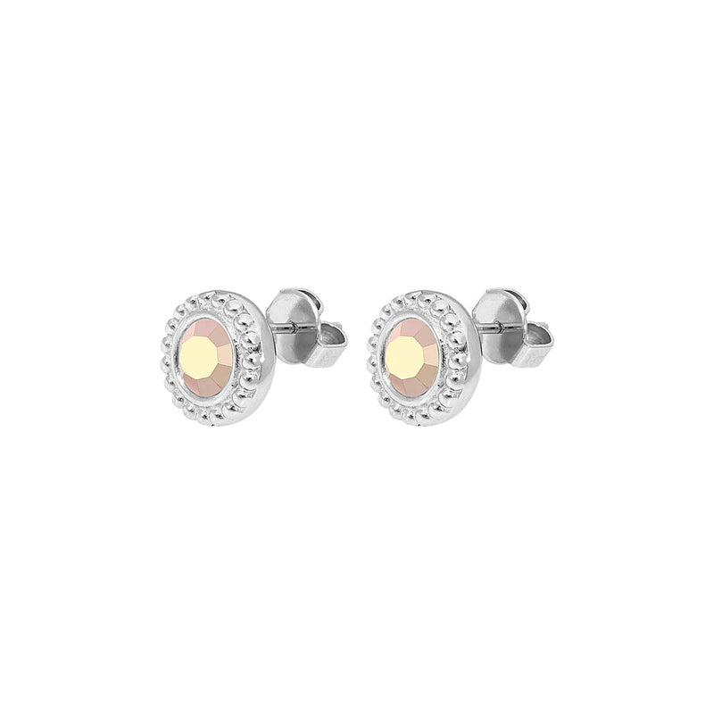 Ghiare Stud Earring 0.43" - Silver