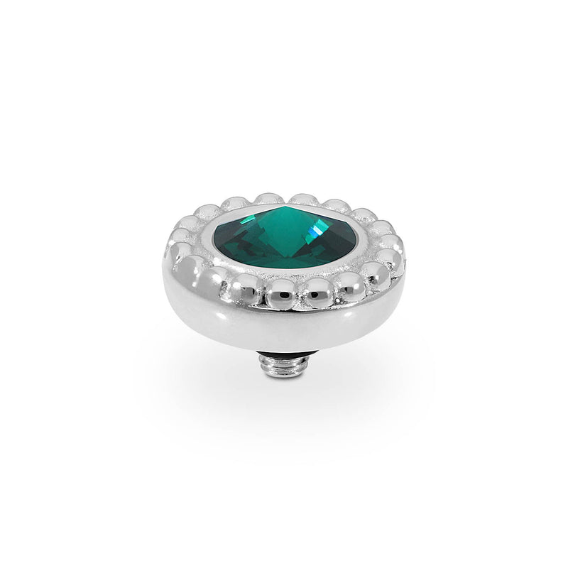 Ghiare Top 0.43" - Silver emerald