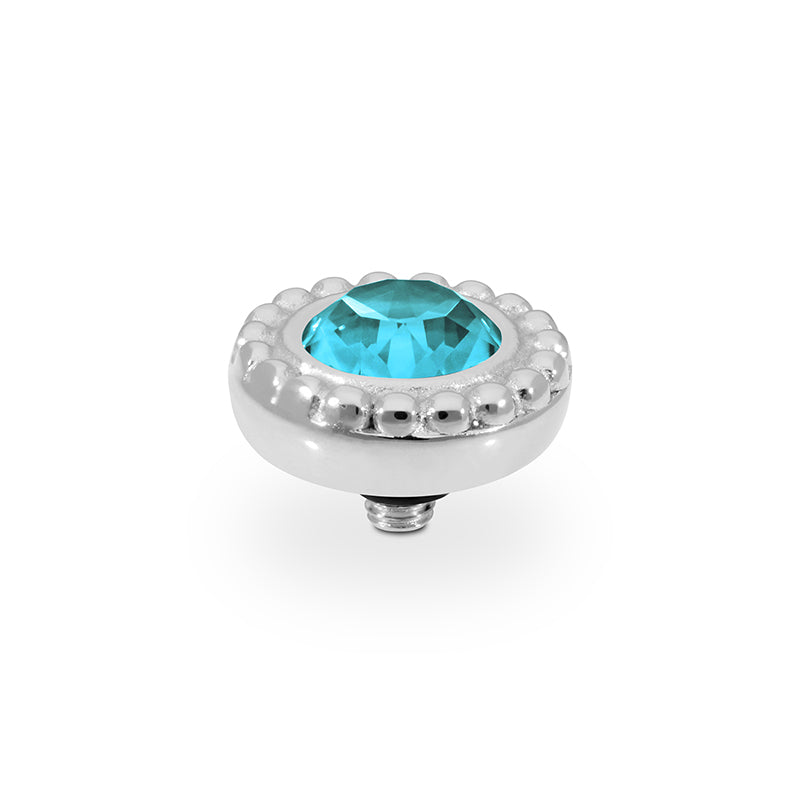 Ghiare Top 0.43" - Silver Crystal Pine Green Ignite