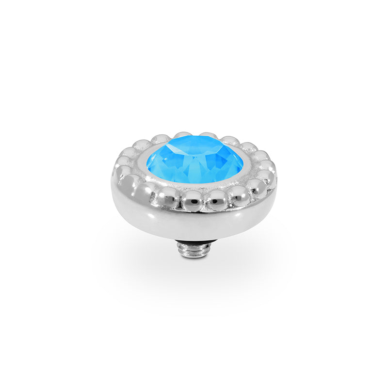 Ghiare Top 0.43" - Silver Crystal Electric Blue Ignite