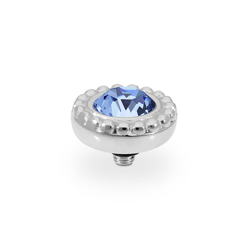 Ghiare Top 0.43" - Silver light sapphire