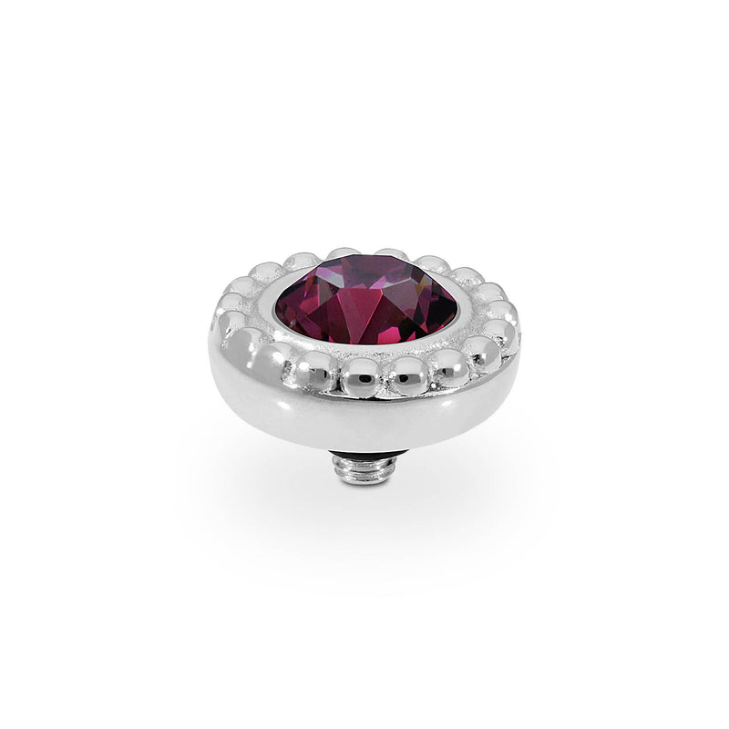Ghiare Top 0.43" - Silver amethyst