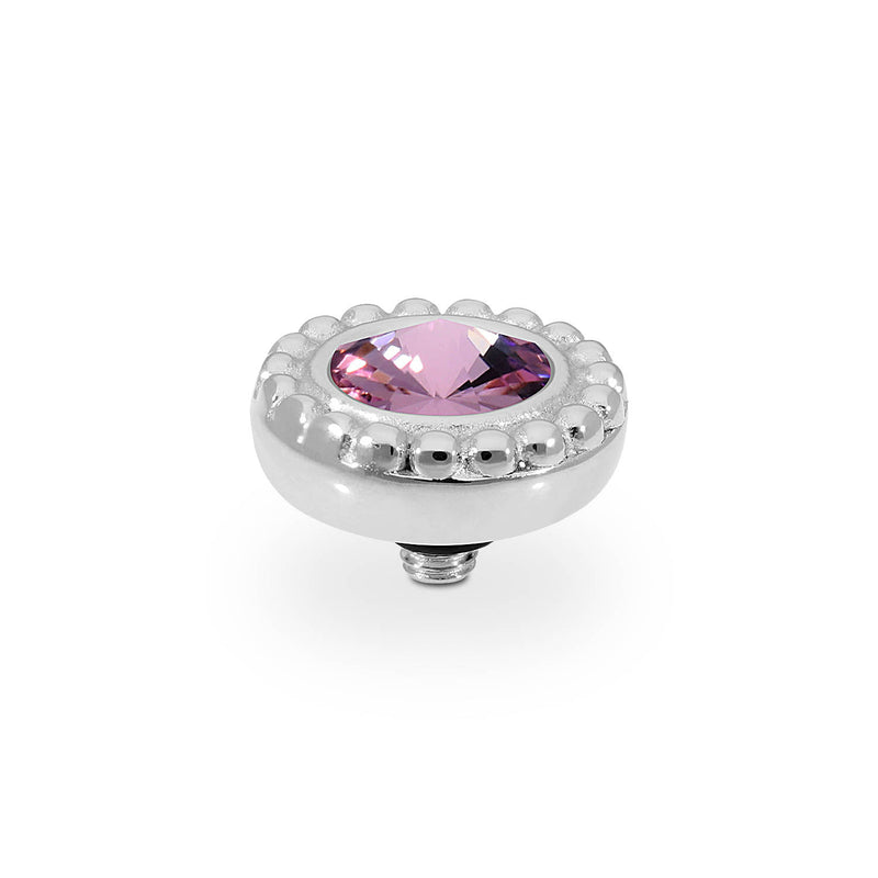 Ghiare Top 0.43" - Silver light amethyst