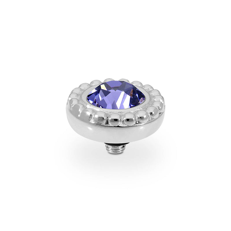 Ghiare Top 0.43" - Silver tanzanite