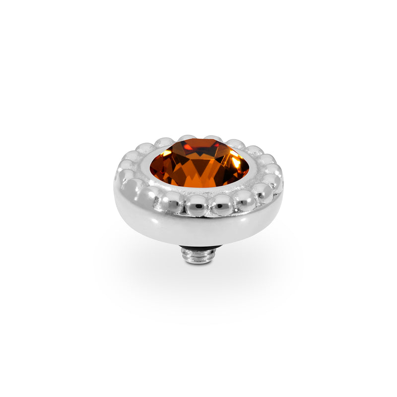 Ghiare Top 0.43" - Silver Smoked Topaz