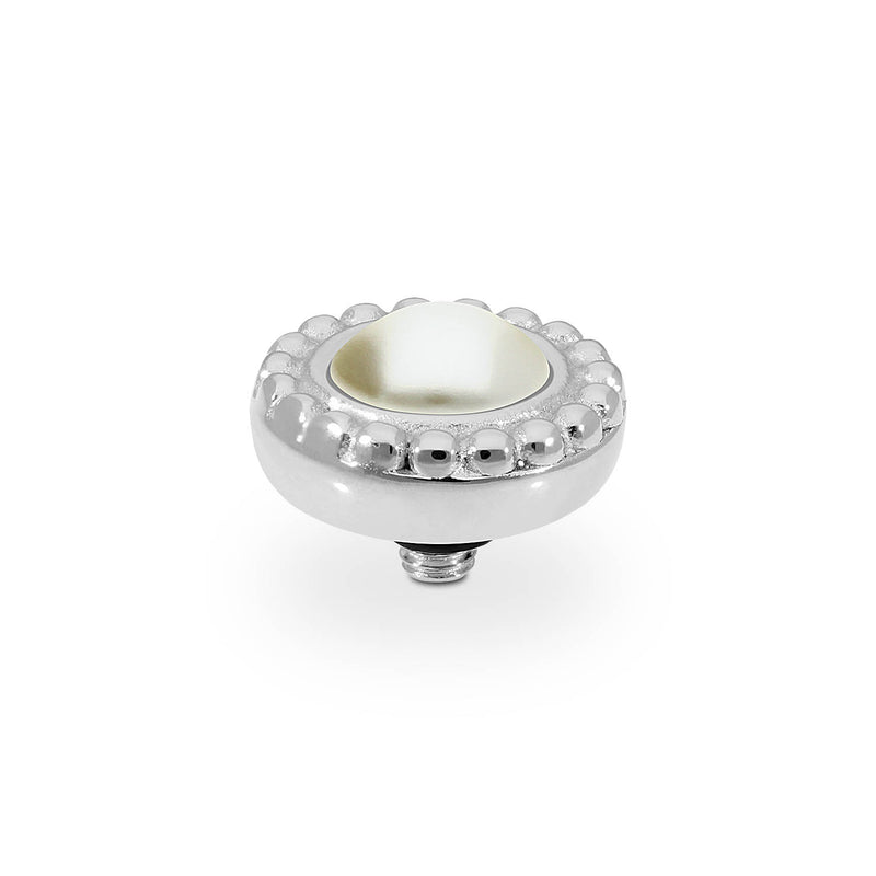 Ghiare Top 0.43" - Silver cream pearl