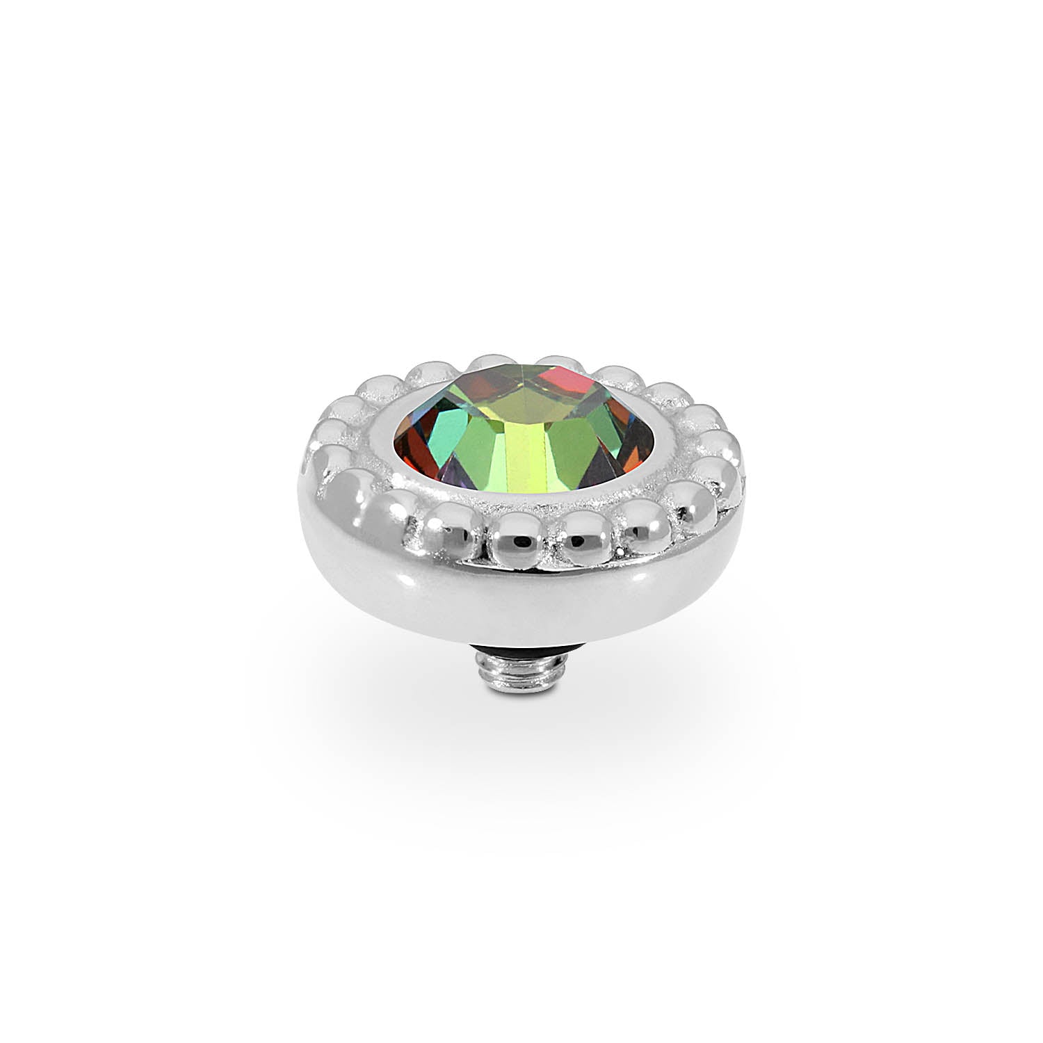 Ghiare Top 0.43" - Silver Crystal Vitrail Medium