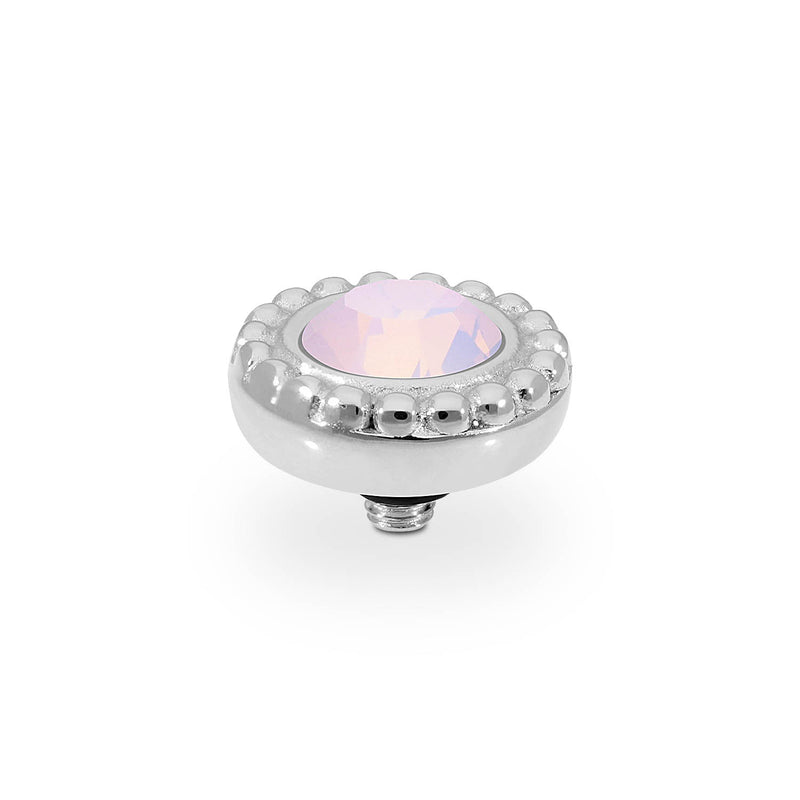 Ghiare Top 0.43" - Silver rose opal