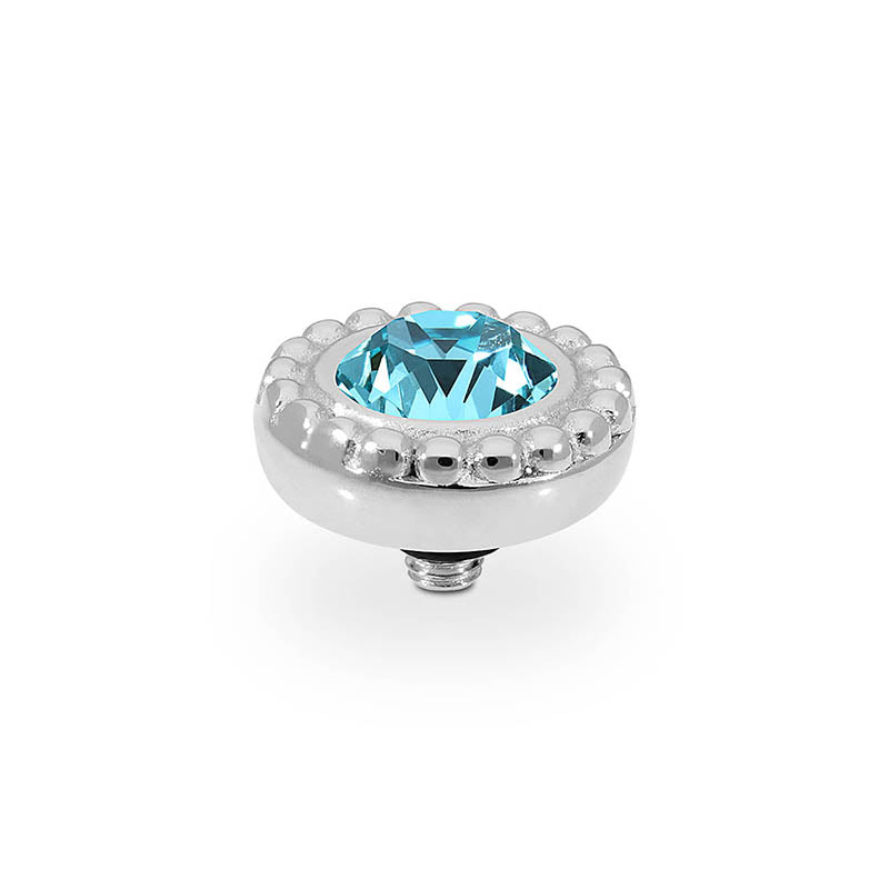 Ghiare Top 0.43" - Silver Light Turquoise