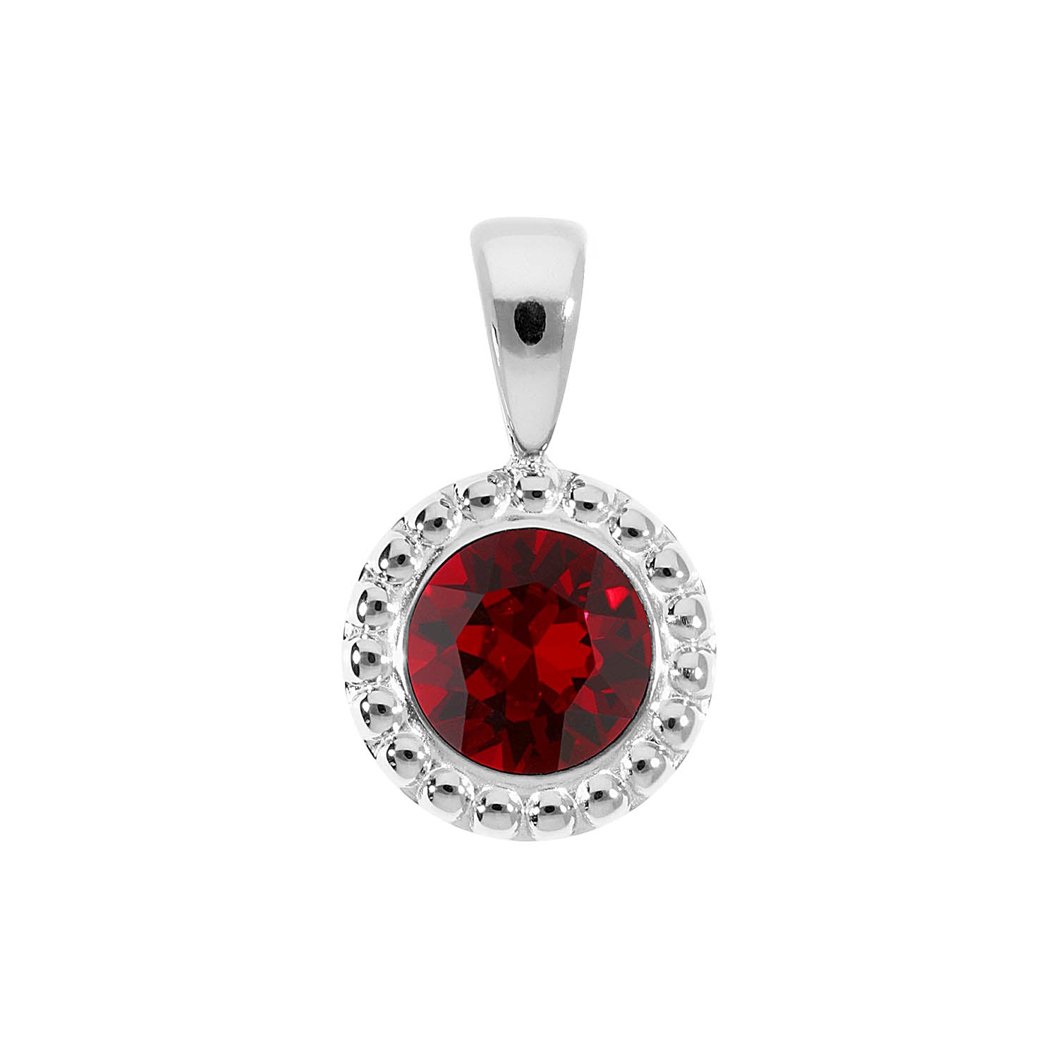 Ghiare Pendant 0.43" - Silver Siam