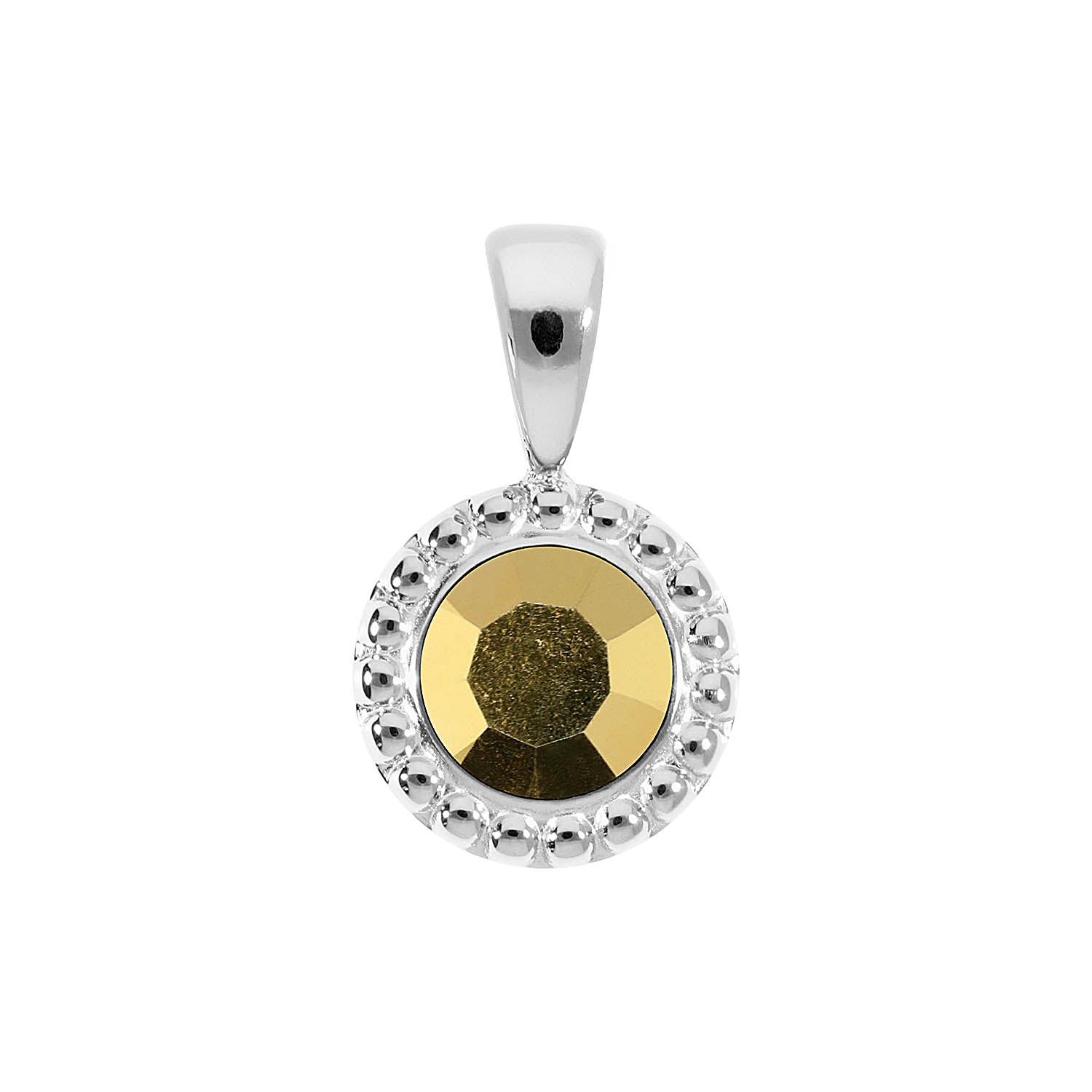 Ghiare Pendant 0.43" - Silver