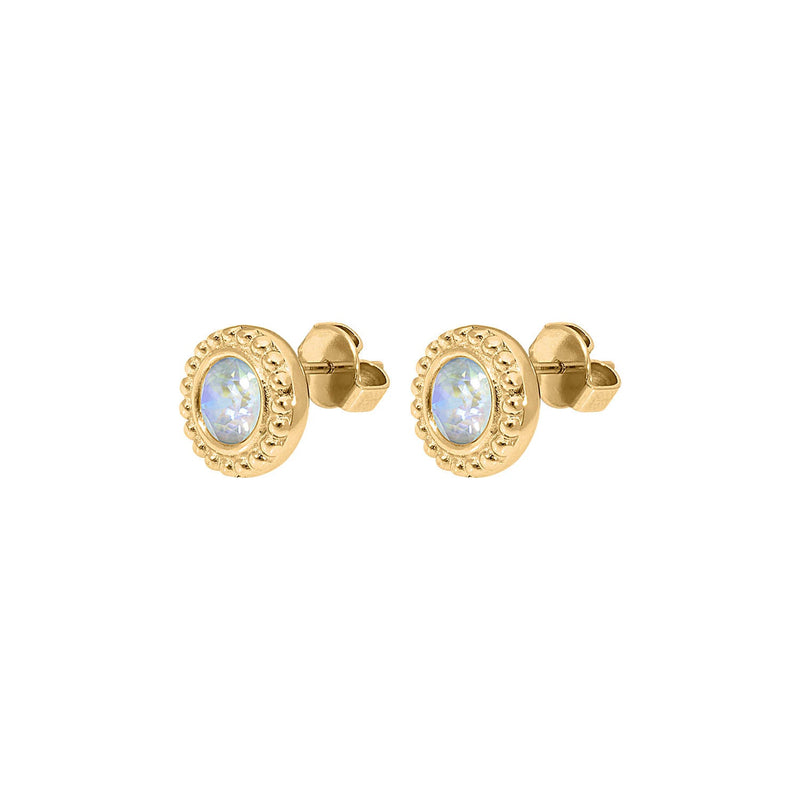 Ghiare Stud Earring 0.43" - Gold