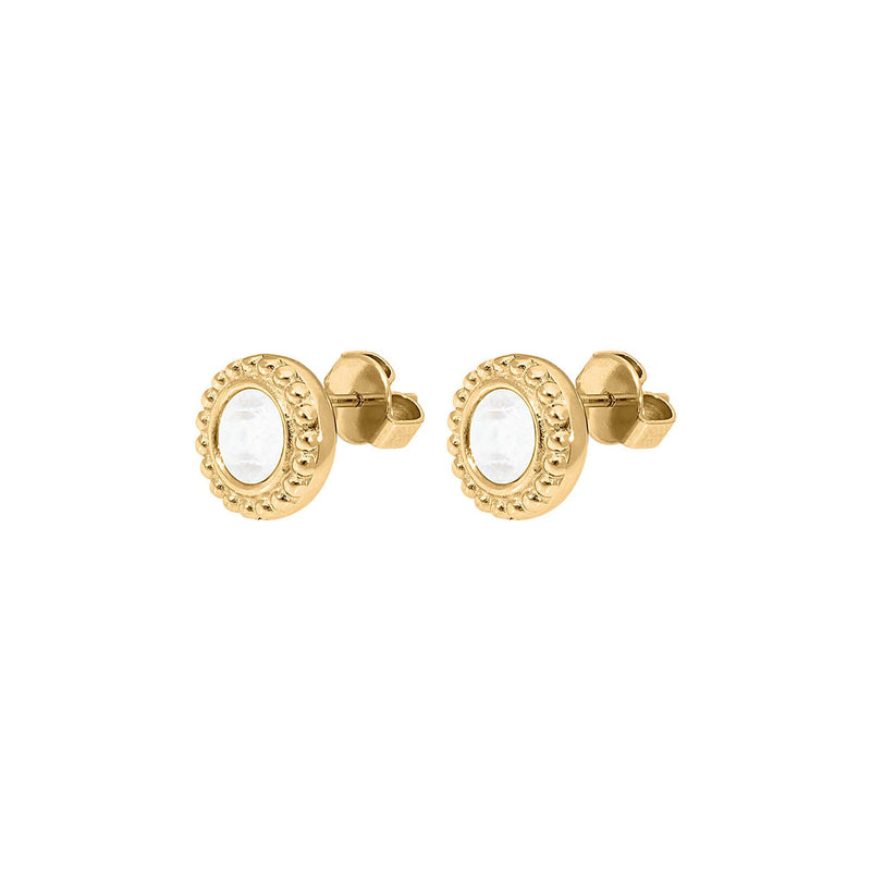 Ghiare Stud Earring 0.43" - Gold