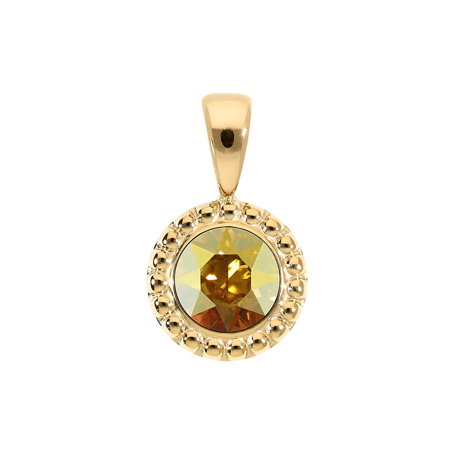 Ghiare Pendant 0.43" - Gold metallic sunshine