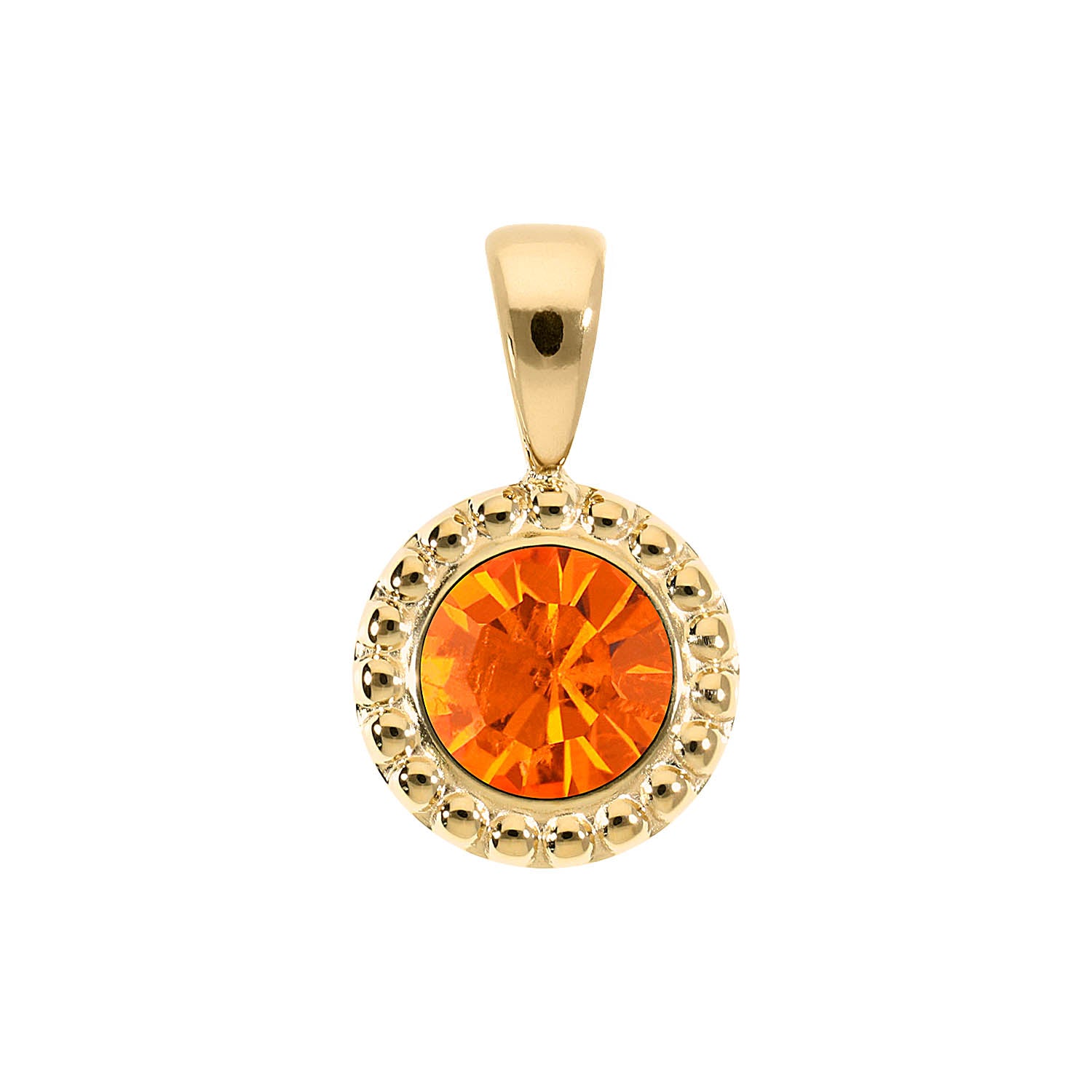 Ghiare Pendant 0.43" - Gold sun