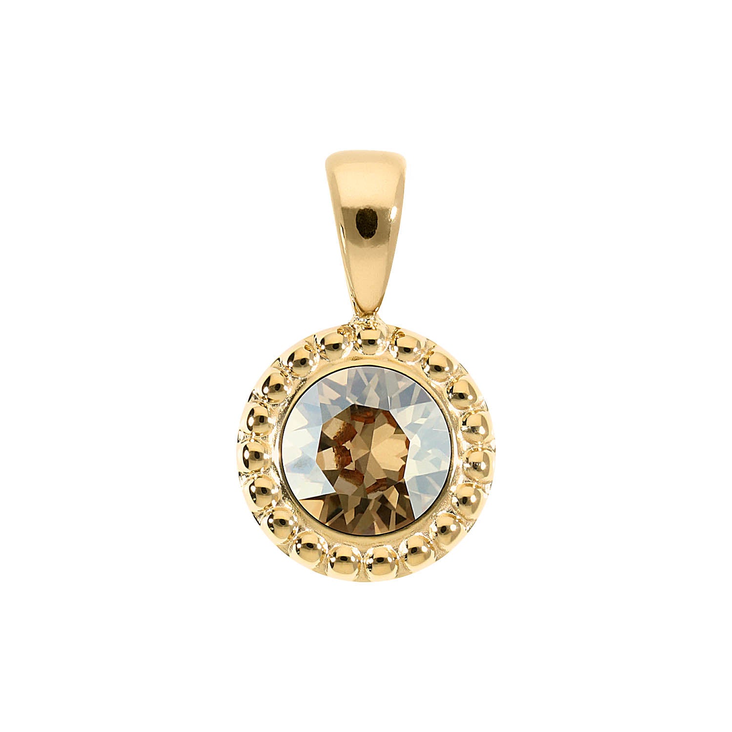 Ghiare Pendant 0.43" - Gold Golden shadow