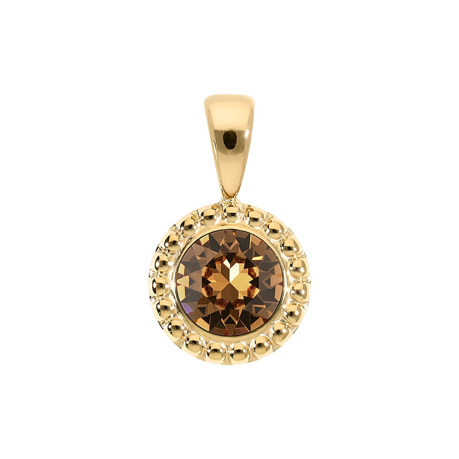 Ghiare Pendant 0.43" - Gold