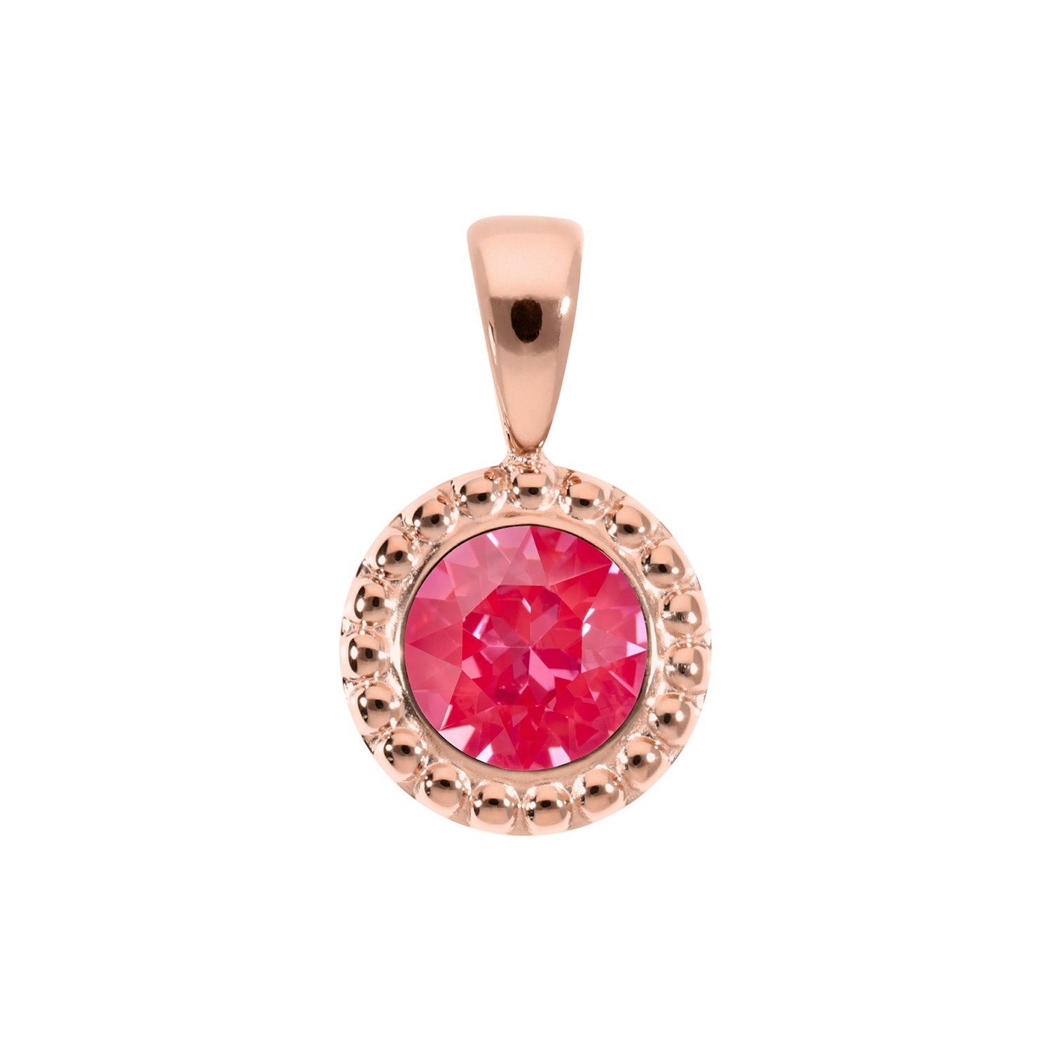 Ghiare Pendant 0.43" - Rose Gold