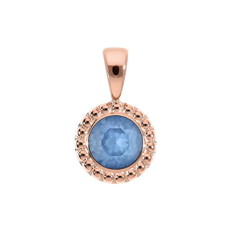 Ghiare Pendant 0.43" - Rose Gold