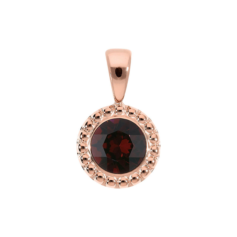 Ghiare Pendant 0.43" - Rose Gold