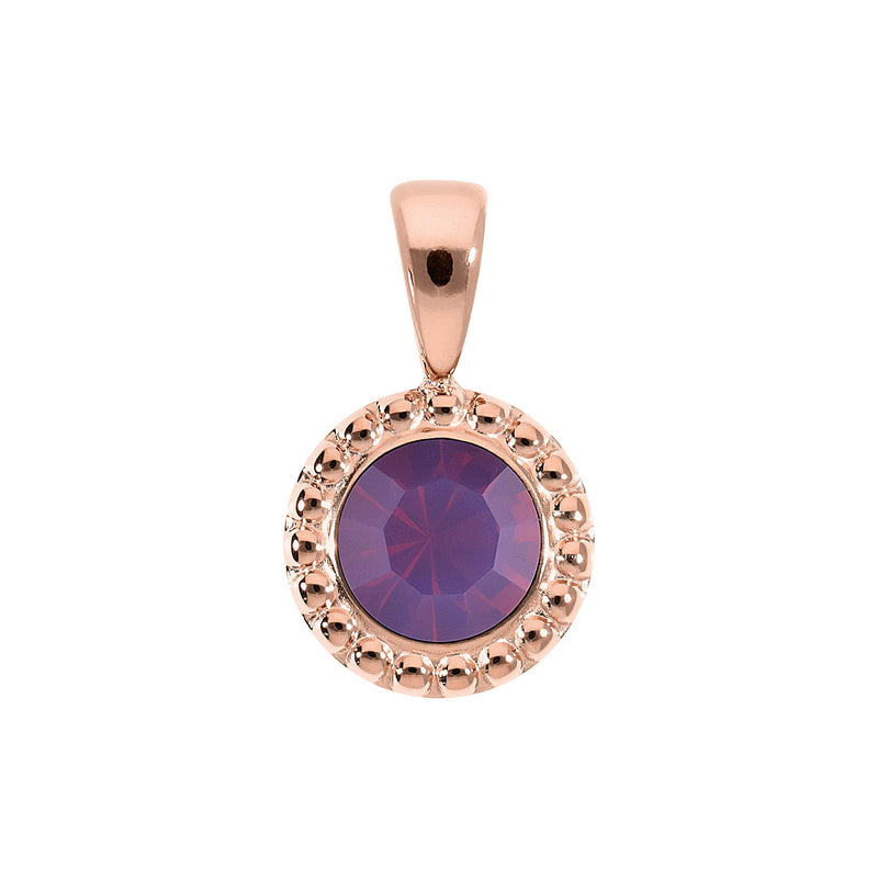 Ghiare Pendant 0.43" - Rose Gold