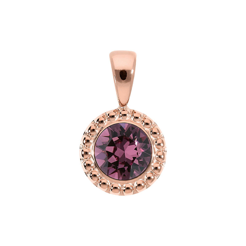 Ghiare Pendant 0.43" - Rose Gold