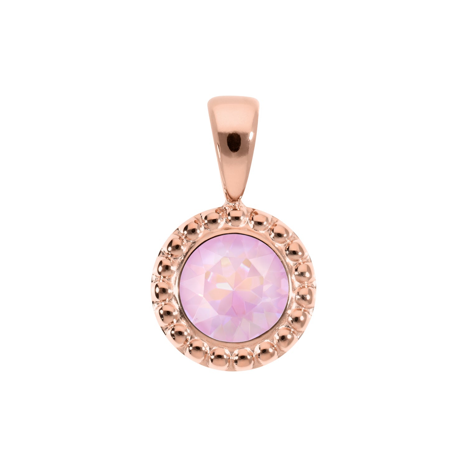 Ghiare Pendant 0.43" - Rose Gold