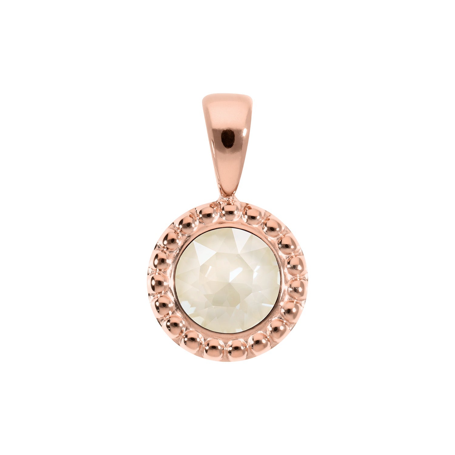 Ghiare Pendant 0.43" - Rose Gold