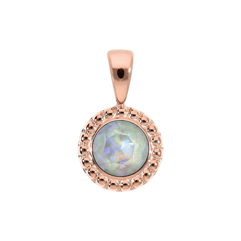 Ghiare Pendant 0.43" - Rose Gold