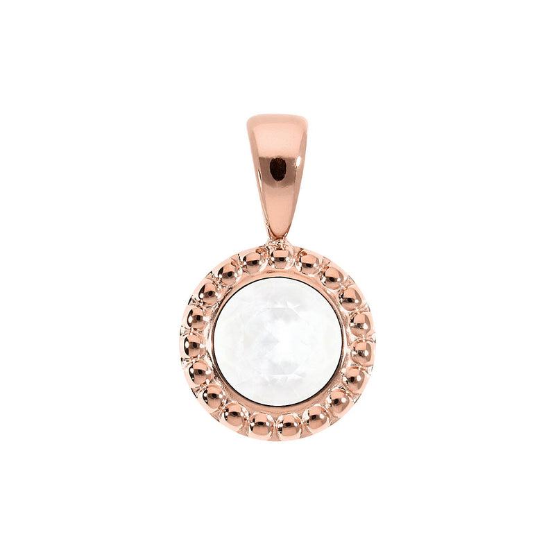 Ghiare Pendant 0.43" - Rose Gold