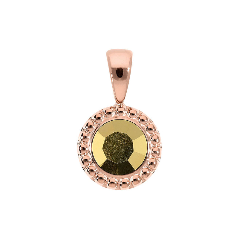 Ghiare Pendant 0.43" - Rose Gold