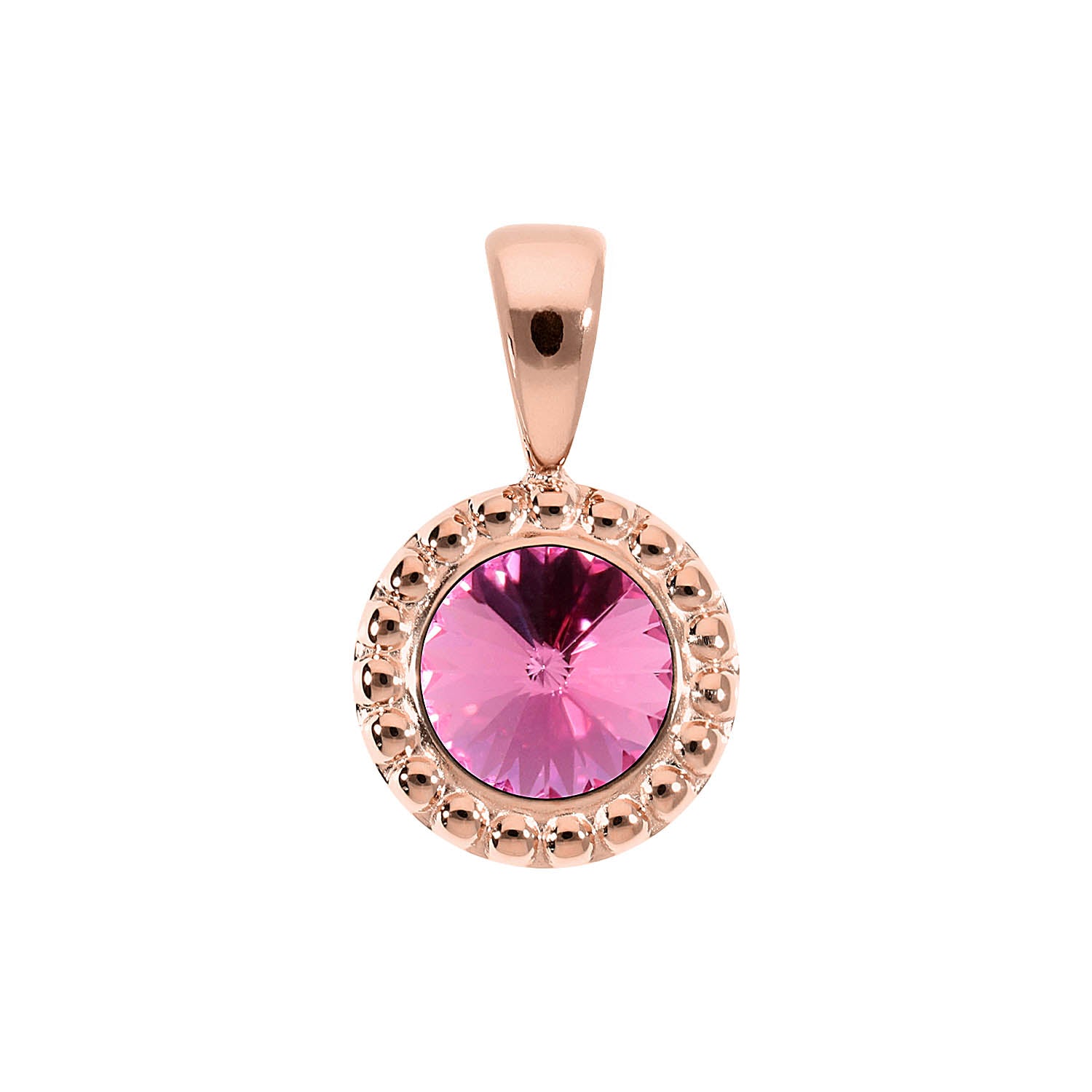 Ghiare Pendant 0.43" - Rose Gold rose
