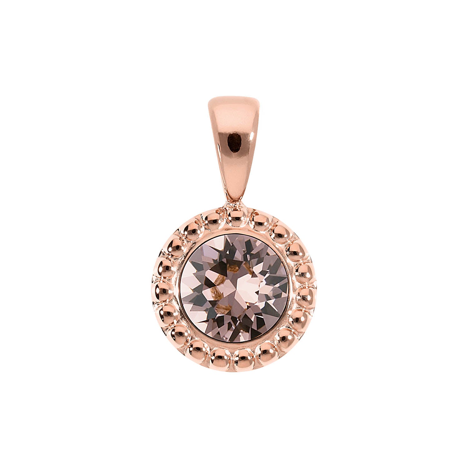 Ghiare Pendant 0.43" - Rose Gold vintage rose