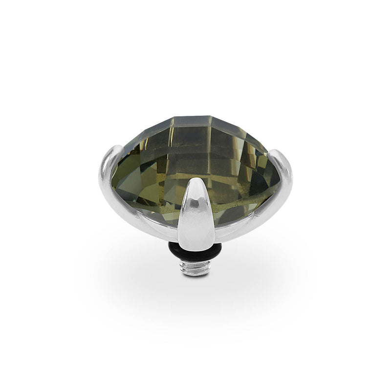 Seano Top 0.51" Silver / olivine