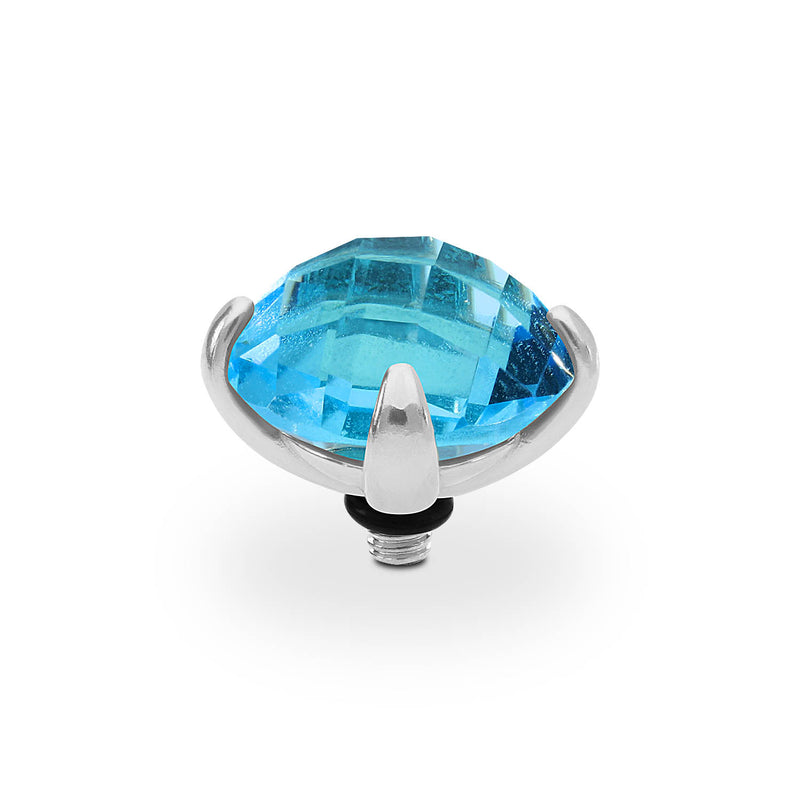 Seano Top 0.51" Silver / aqua