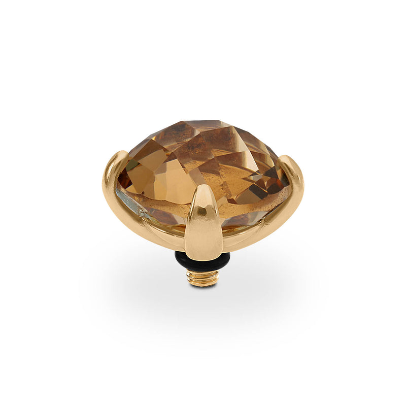 Seano Top 0.51" Gold / smoked topaz