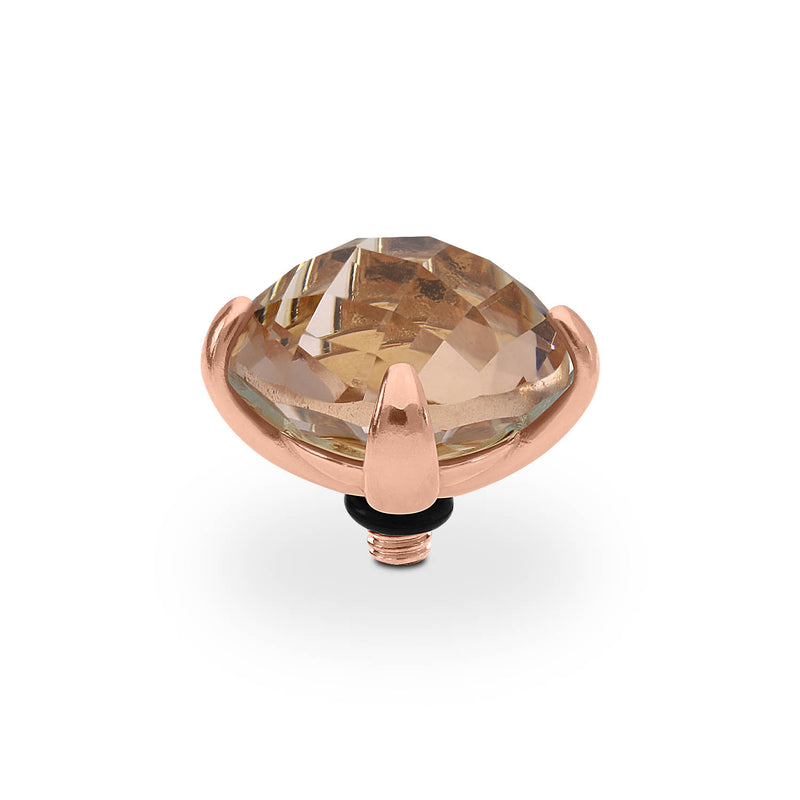Seano Top 0.51" Rose Gold / light colorado topaz
