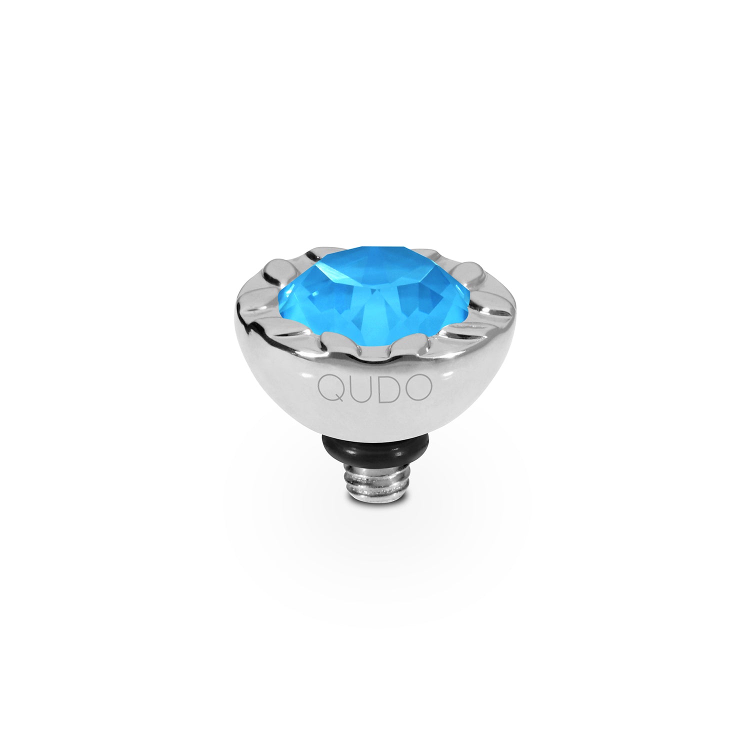 Melara Top 0.4" - Silver Crystal Electric Blue Ignite