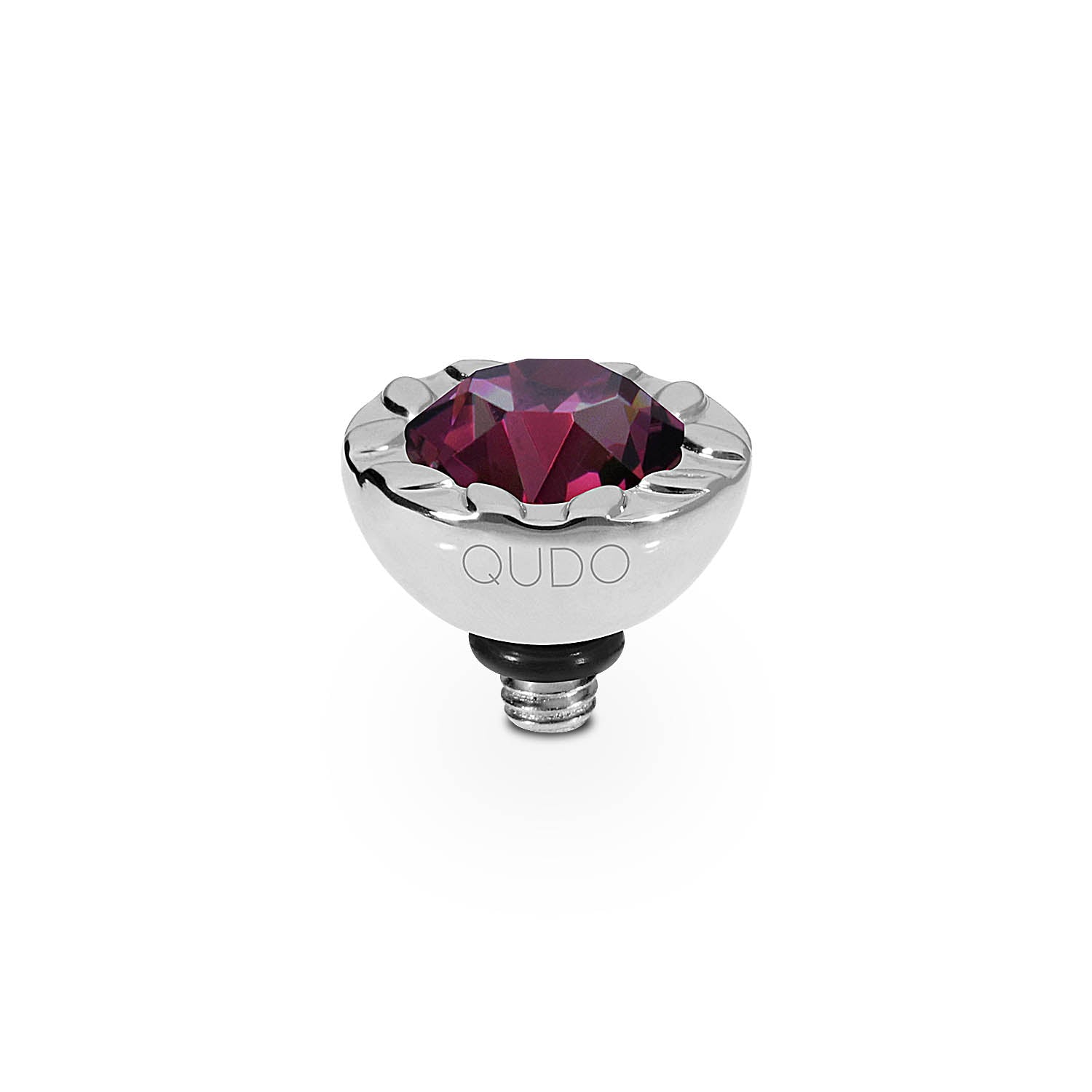 Melara Top 0.4" - Silver amethyst