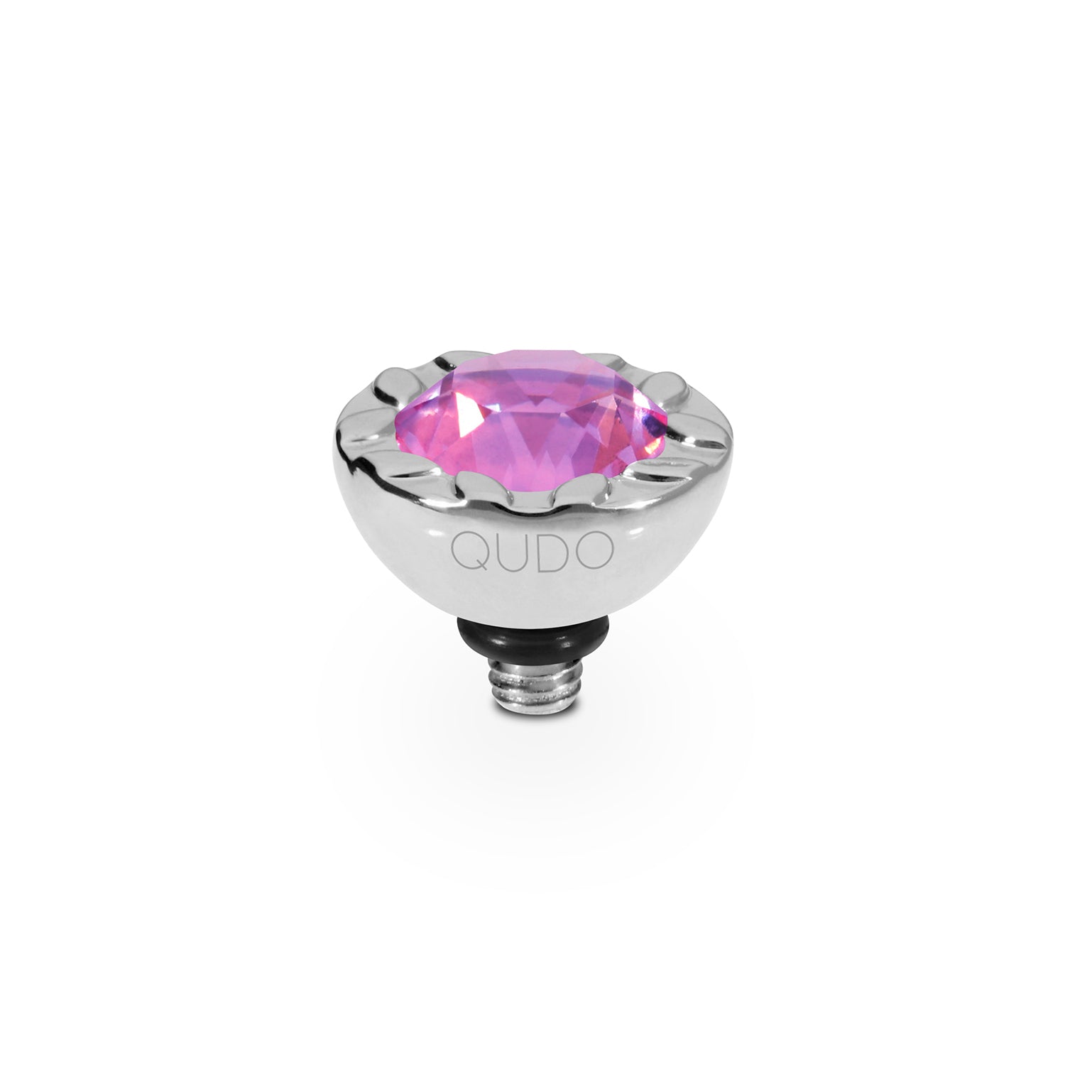 Melara Top 0.4" - Silver Crystal Orchid Ignite