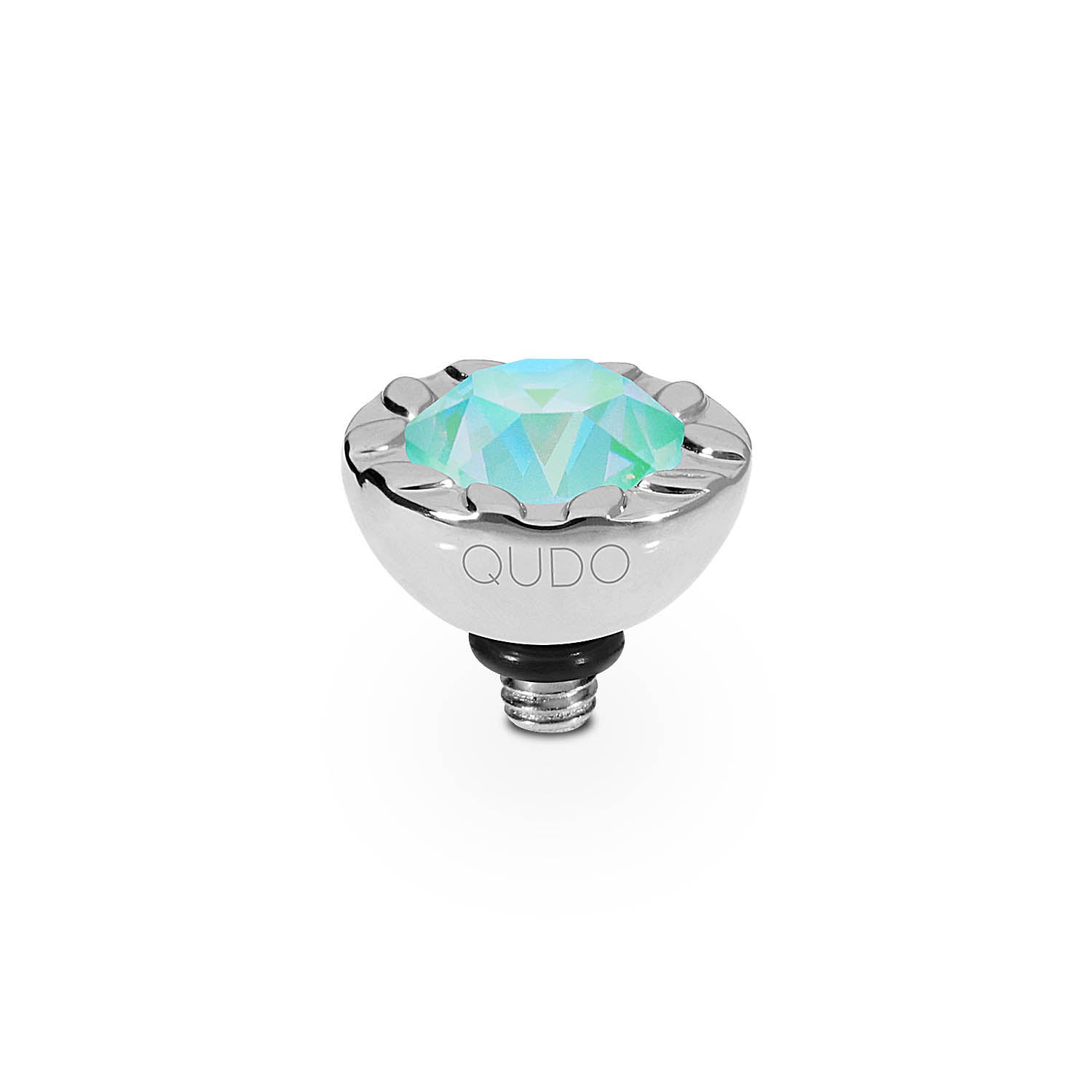 Melara Top 0.4" - Silver crystal silky sage delite