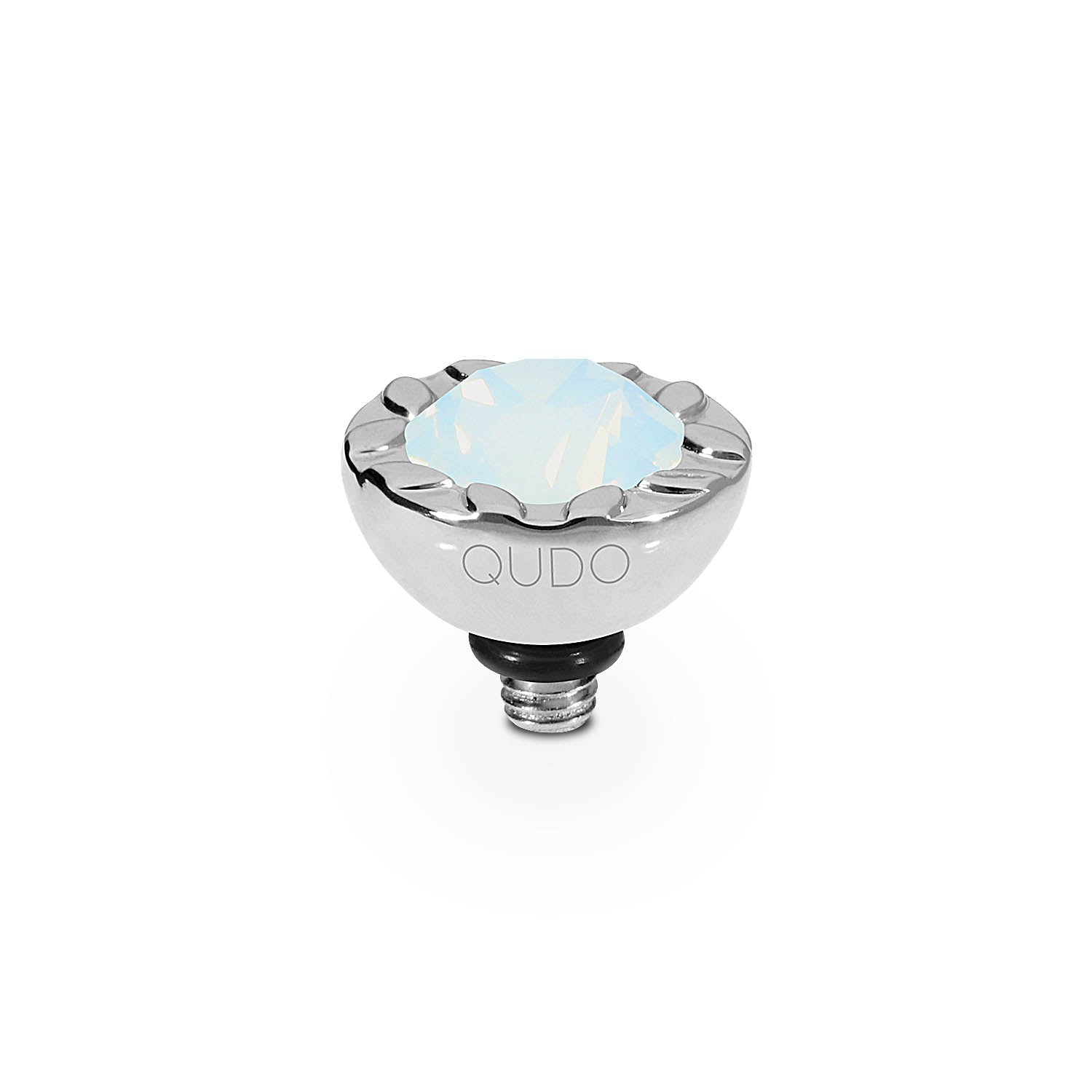 Melara Top 0.4" - Silver white opal